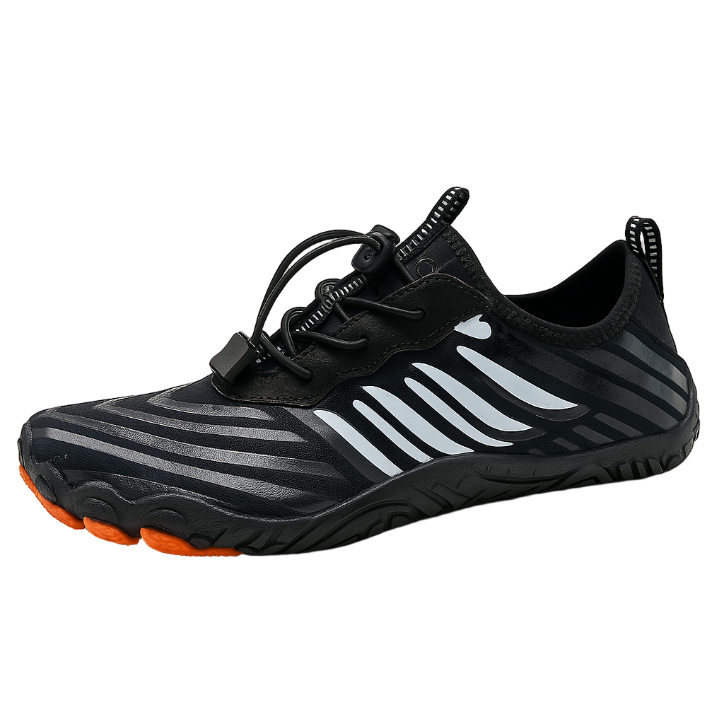 Unisex vannsko i mesh med elastisk lukking