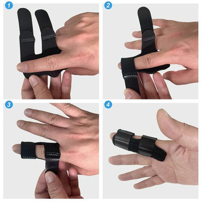 Stødig Fingerstøtte – Justerbar Fingerskinne for Ekstra Støtte
