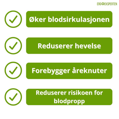 Kompresjonsstrømper hverdag (3 par) – Komfort, støtte og bedre blodsirkulasjon