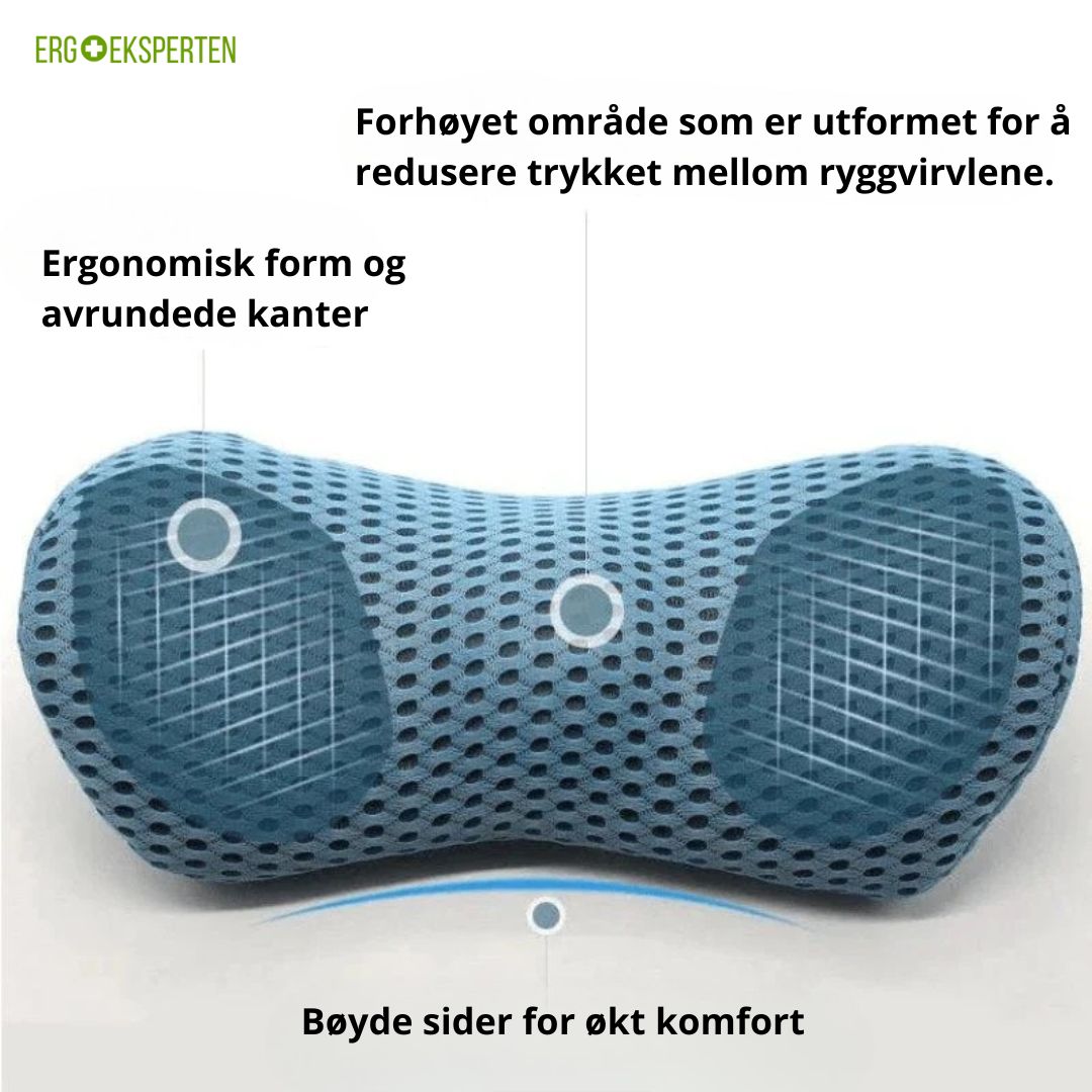 KomfortPute – Ergonomisk korsryggpute for ekstra bekvemmelighet