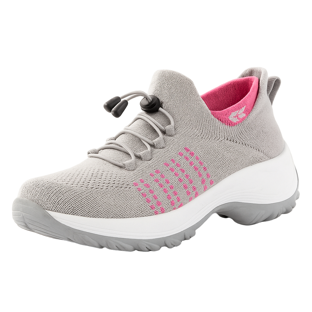 Fritidssko for kvinner med tekstiloverdel