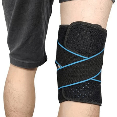 Knestøtte med doble sidestabilisatorer – For støtte og beskyttelse ved aktivitet