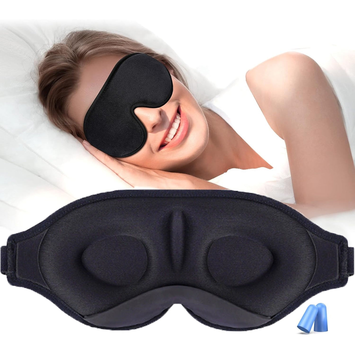 Mörkläggande sovmask
