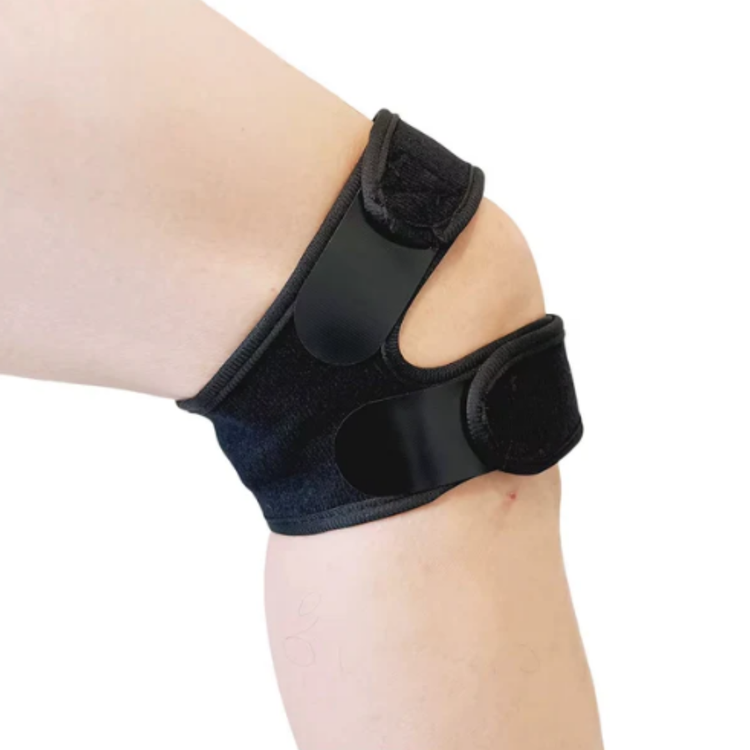 Ergonomisk knestøtte med elastisk passform
