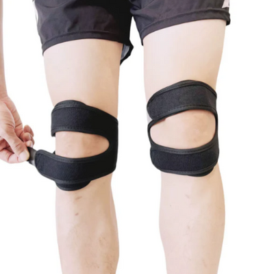 Ergonomisk knestøtte med elastisk passform