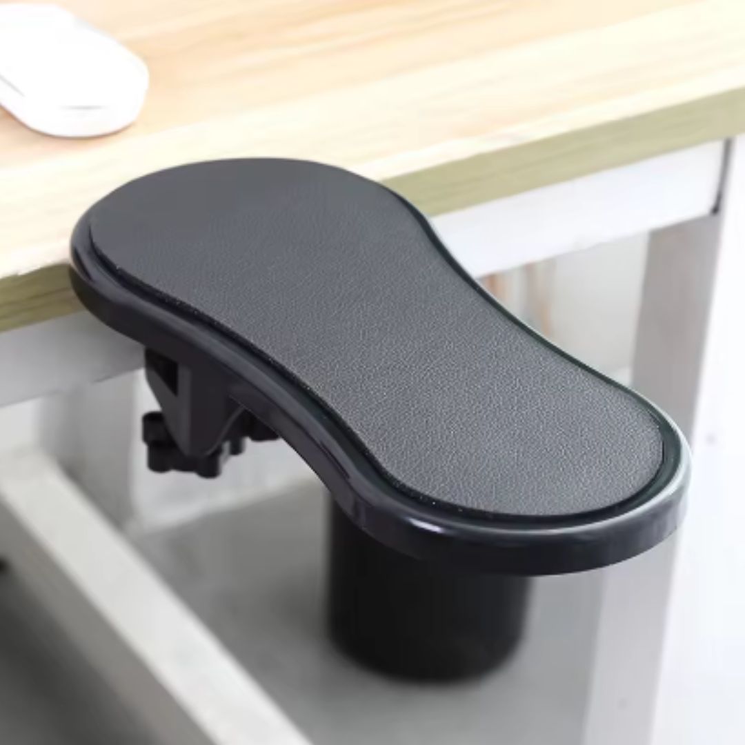 Ergonomisk Helbevegelses Armlene – Svart | Justerbar Støtte for Databruk