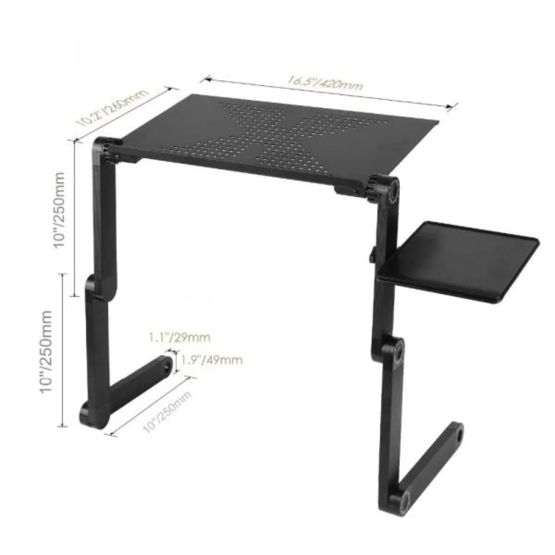 Ergonomisk Justerbart Laptopstativ med Ventilasjon