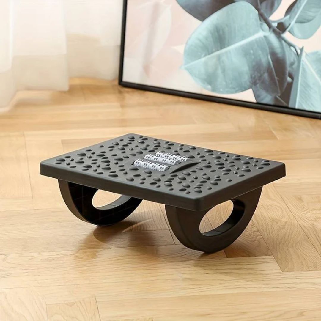 Ergonomisk fotstøtte for kontor og hjem – bedre holdning og komfort hele dagen