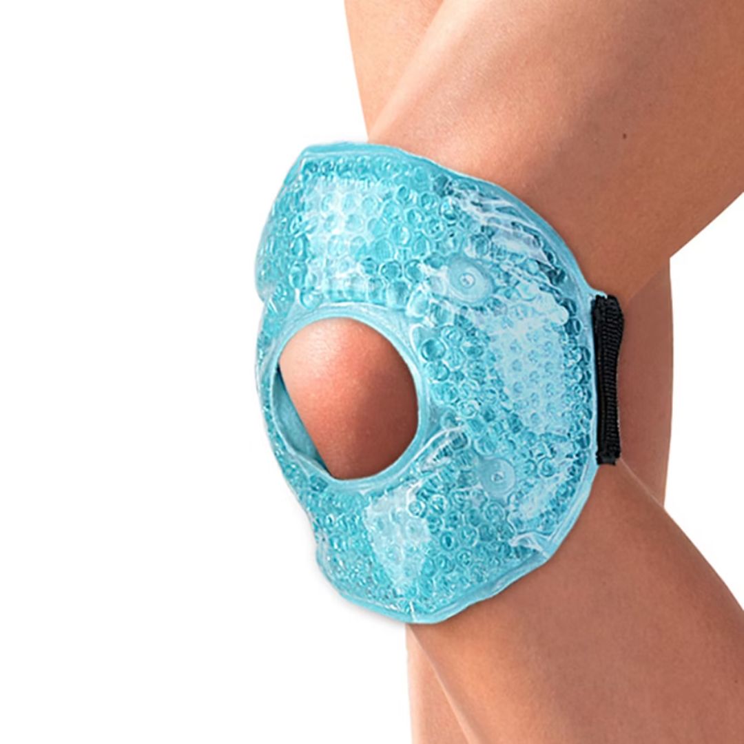Knestøtte med gel – Varme & kulde
