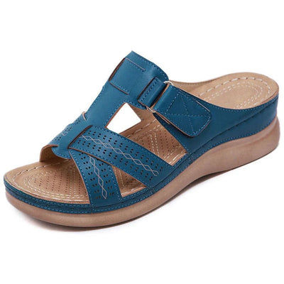 Ortopediske Slip-on Sandaler for Kvinner – Fotbue-støtte & Komfort