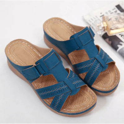 Ortopediske Slip-on Sandaler for Kvinner – Fotbue-støtte & Komfort