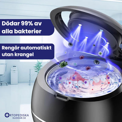 Ultralydrengjører med UV-lys – For Bittskinner, Proteser og Retainere