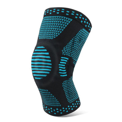 Elastisk sport-knebeskytter med kompresjon