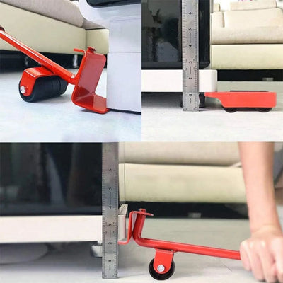 Møbelmover med hjul – 150 kg kapasitet