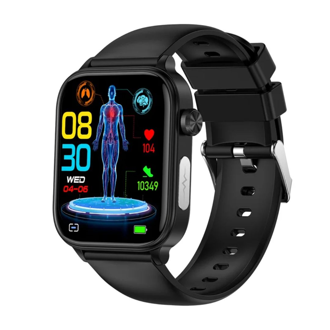Smartklocka med Blodsockermätning & Fallarm – GlucoWatch 02