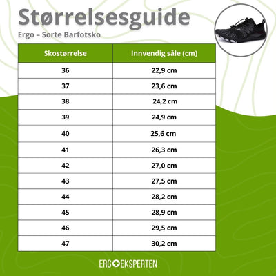 Ergo – Sorte Barfotsko