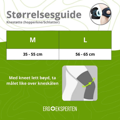 Knestøtte (hopperkne/Schlatter)