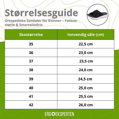 Ortopediske Sandaler for Kvinner – Fotbue-støtte & Smertelindring