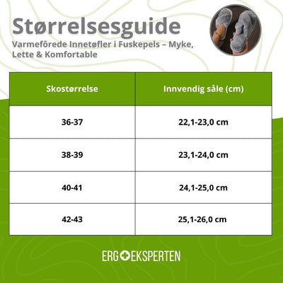 Varmefôrede Innetøfler i Fuskepels – Myke, Lette & Komfortable