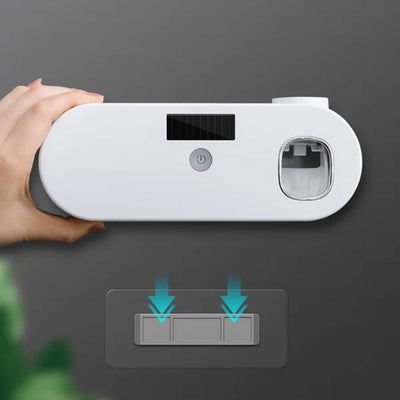 UV Tannbørstesterilisator med Tannkremdispenser