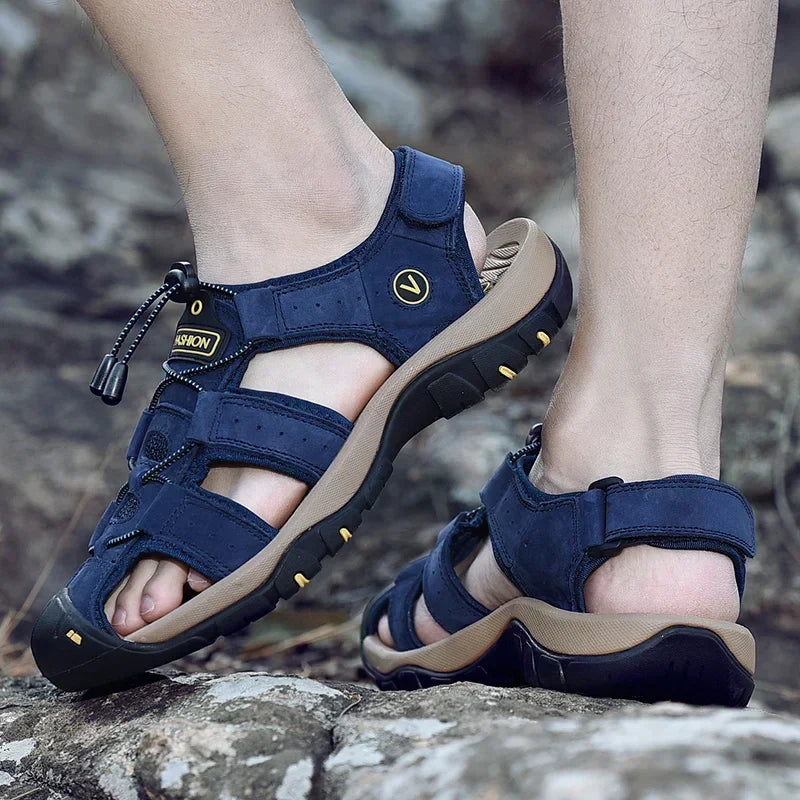 Tursandaler for menn | Friluftssandal & Hiking Sandal Herre | Komfortabel Såle