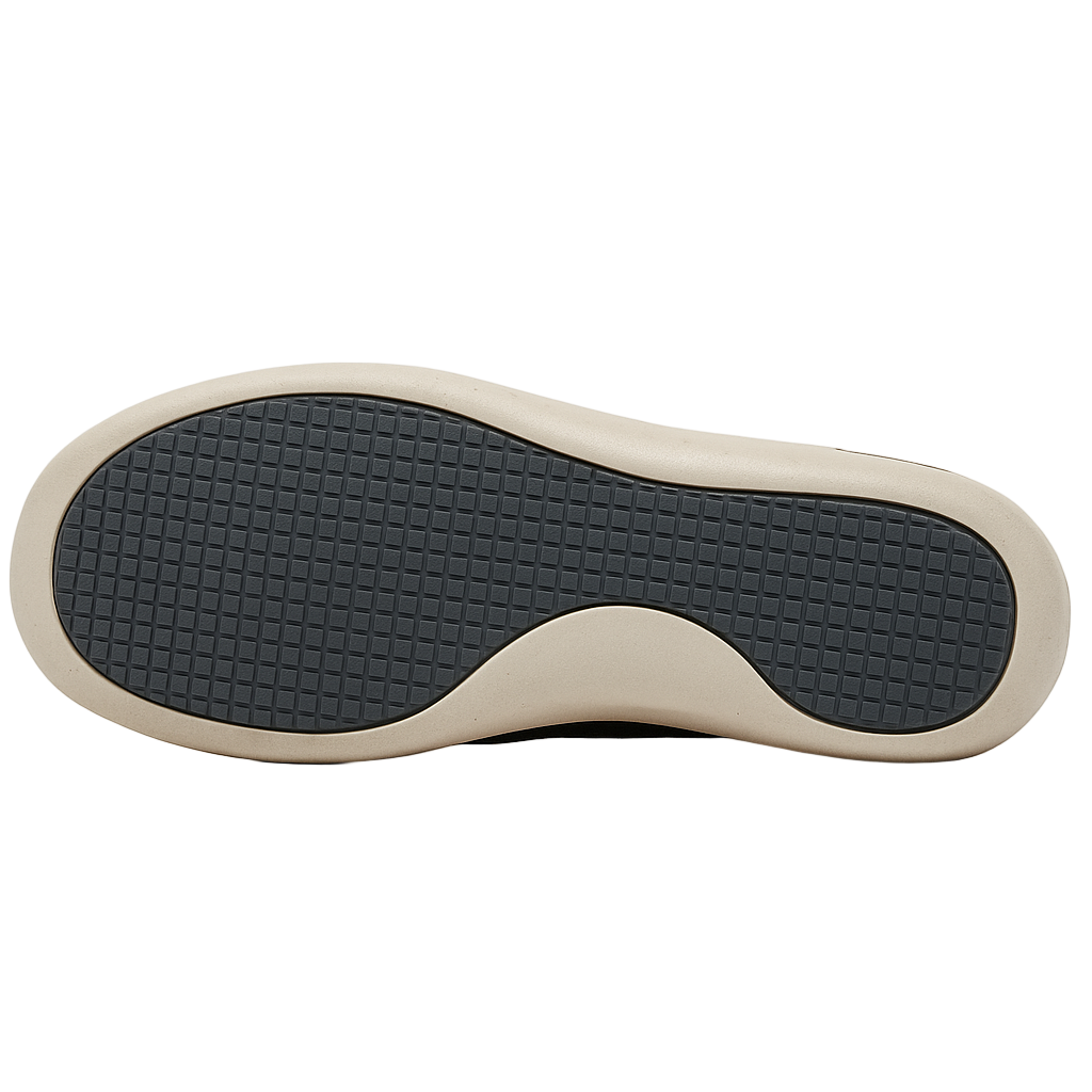 Sko med borrelås og mesh-overdel