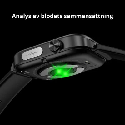Smartklocka med Blodsockermätning & Fallarm – GlucoWatch 02