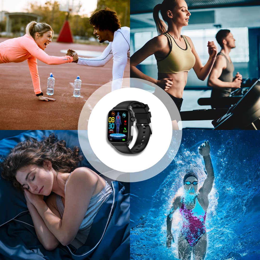 Smartklocka med Blodsockermätning & Fallarm – GlucoWatch 02