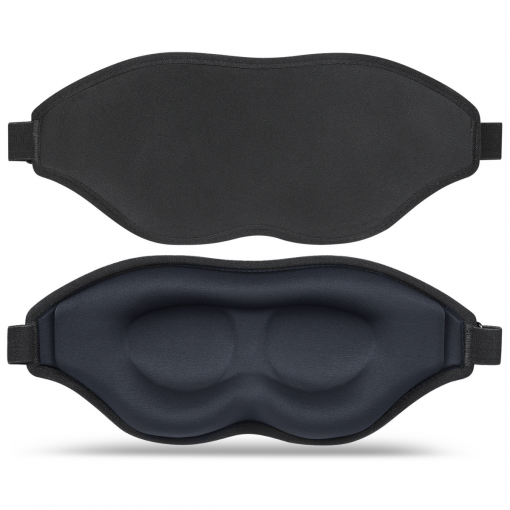 Sovemaske med Total Mørklegging – Justerbar og Lett Design