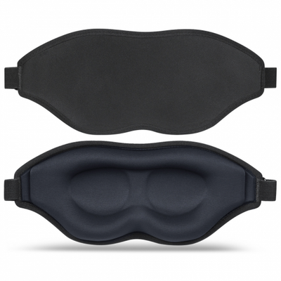 Sovemaske med Total Mørklegging – Justerbar og Lett Design