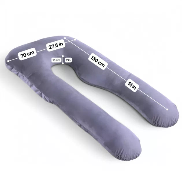 U-formet gravidpute – ergonomisk & formbar