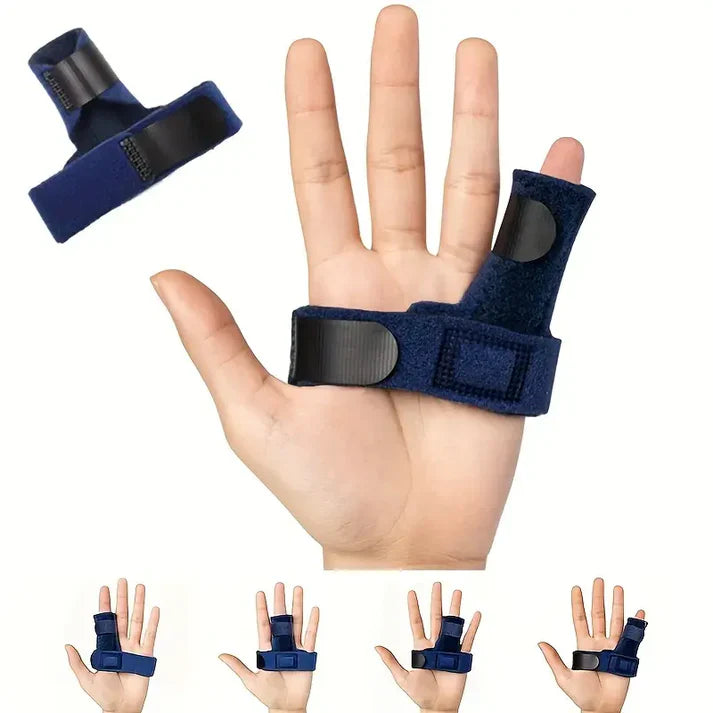 Justerbar Fingerskinne med Aluminiumstøtte – Stabiliserende støtte for fingre