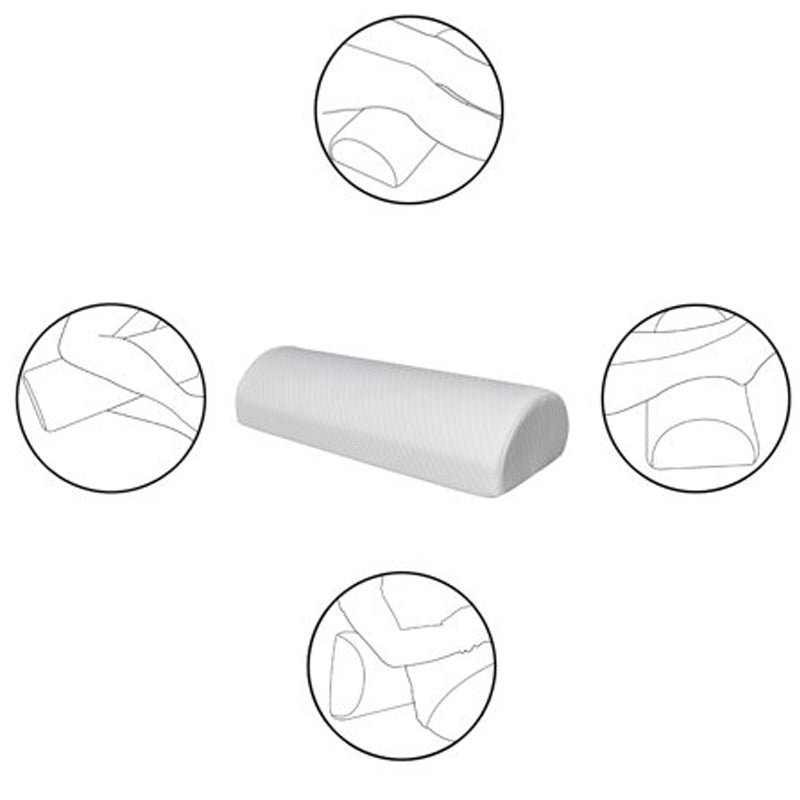 Ortopedisk Halvmånepute – Memory Foam Støtte